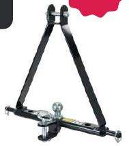 Drawbar Hitch System, (Cat. 1), No. holes: 3, Length 24”.