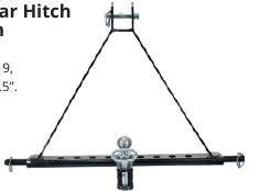 Drawbar Hitch System, (Cat. 1)
