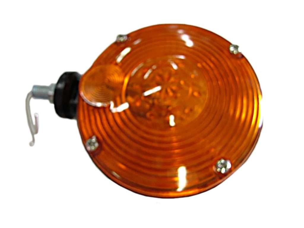 Fender light, post mount