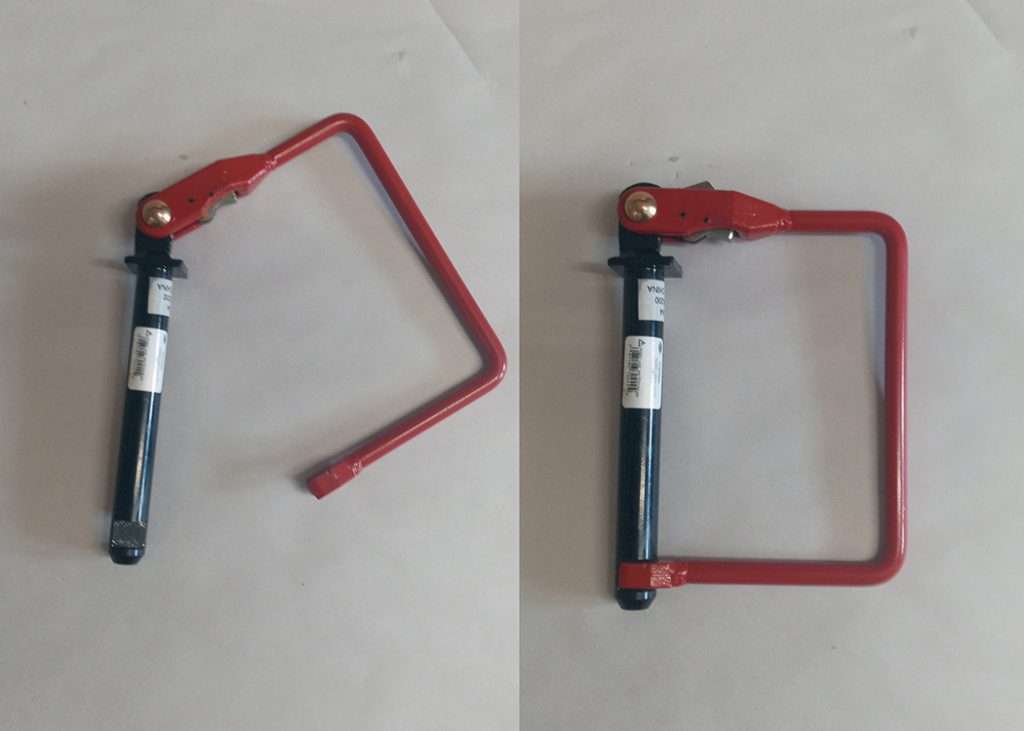 Double Lock Hitch Pin, 7/8” Diameter, 6” Usable Length